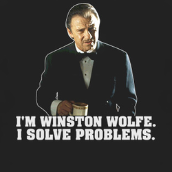 Winston 'The Wolf' Wolfe, from Pulp Fiction